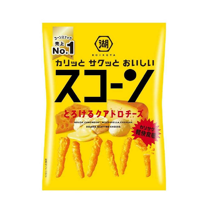 KOIKEYA Corn Snack Melting Cheese Flavor