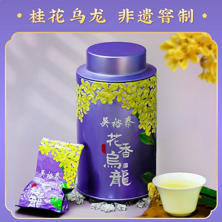 吴裕泰 桂花乌龙茶105g罐