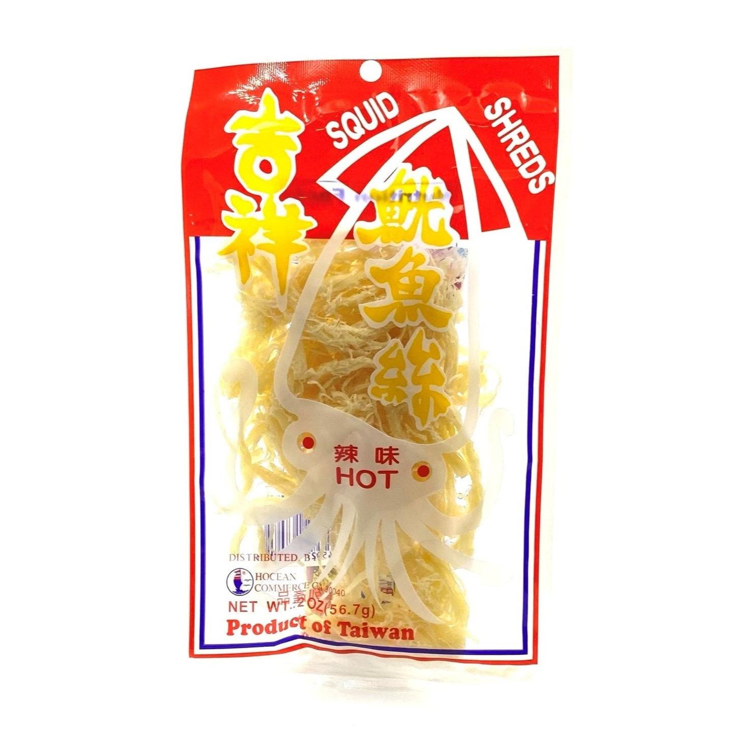Hocean Squid Shreds (Hot) 2oz 1 개
