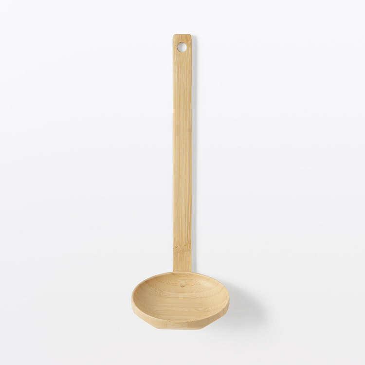 MUJI Bamboo Soup Spoon 25cm 1 each