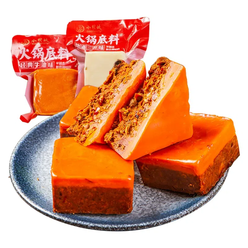 Xiaolongkan Classic Butter Hot Pot Primer 80g * 1 piece for one person Spicy Pot Dry Pot Spicy Hot Pot Seasoning 80 g