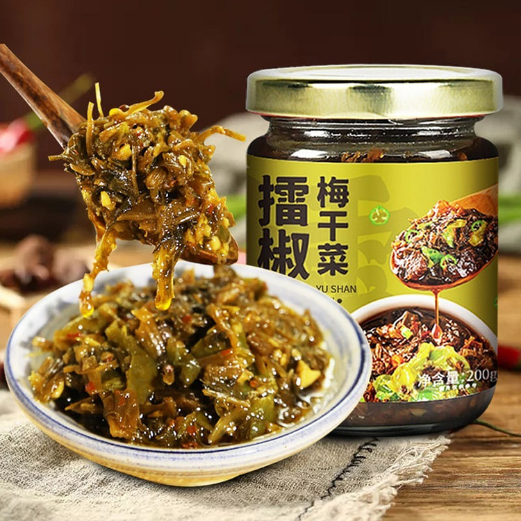 湖南擂辣椒梅干菜辣酱200g*1
