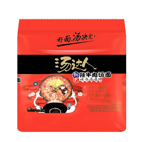 【6 Packs Deal】Soup Daren Spicy Beef Noodles 6 each