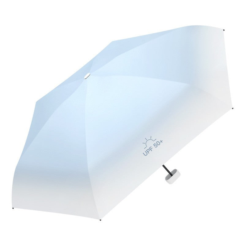 Mini Super-Light Sun Umbrella with Black Coating for Sun