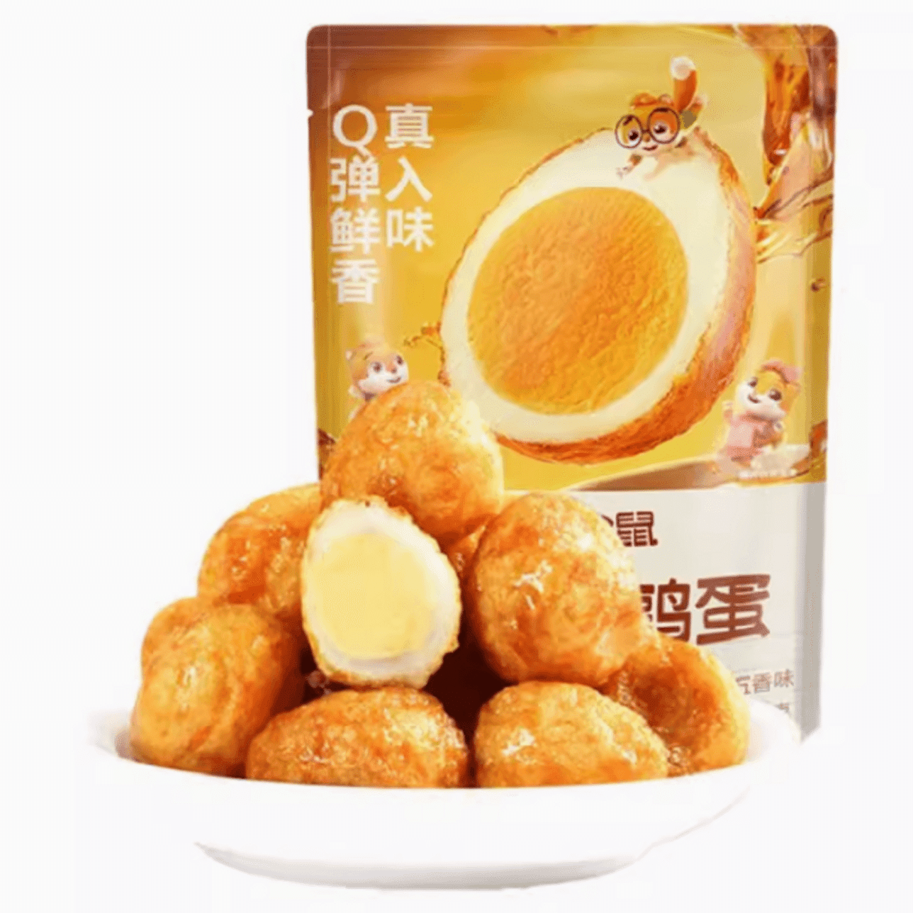 Three Squirrels Five-spice Tiger Skin Quail Eggs 1 100 g