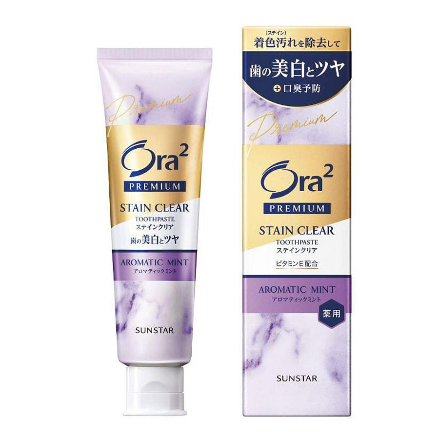Ora2(オーラツー)プレミアム 美白 歯磨き粉 ステインクリアペーストアロマティックミント 100g 100 グラム