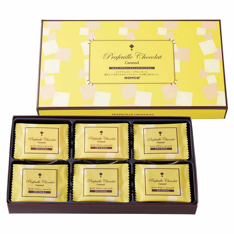 Royce Prafeuille Chocolat Caramel 30pcs