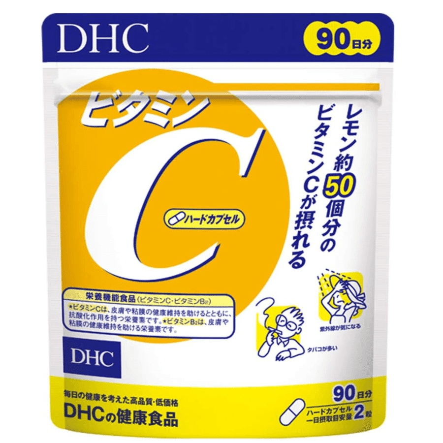 DHC Vitamin C Capsules White& Brightening 180Pills 1 each