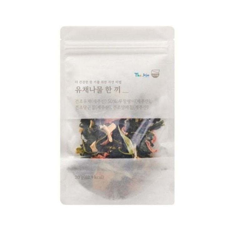 잇더밀 솥밥용 재료 유채나물 한 끼 20g (파우치) 20 그램