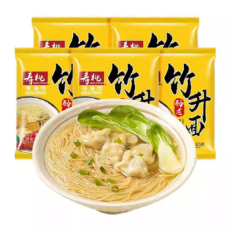 寿桃广式竹升面325g 325 克