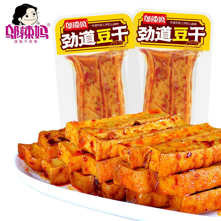邬辣妈 劲道豆干香辣味 豆制品麻辣休闲零食 280 克