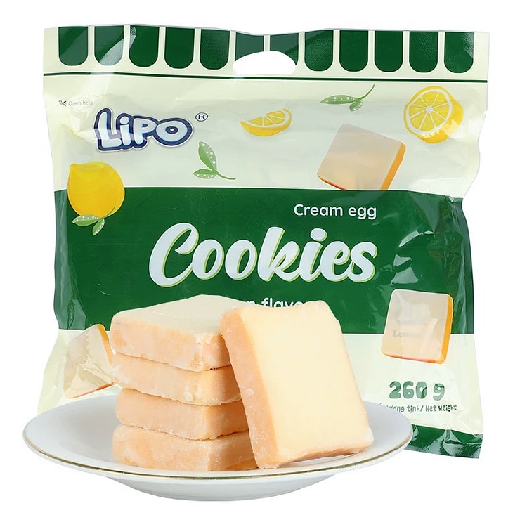 越南 Lipo 柠檬味 面包干