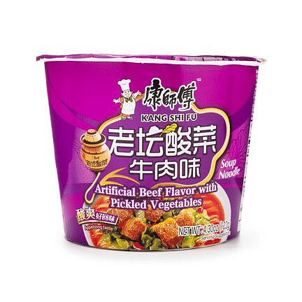 KSF牛肉泡菜面 122克 1 份