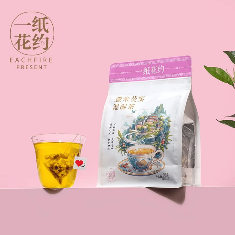 Red Bean and Coix Seed Moist Tea 120g 120 g