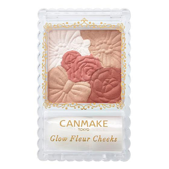 【Direct From Japan】Japan CANMAKE Glow Fleur Cheeks Blush 10 Terracotta Fleur 1 each