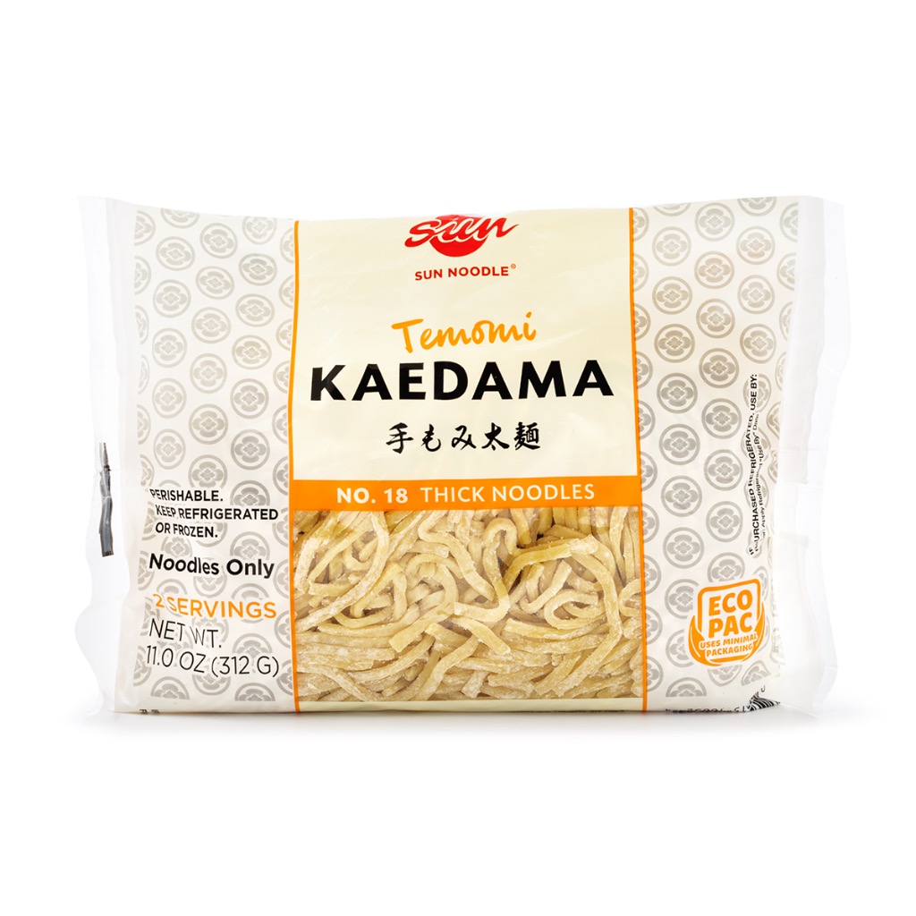 太麺さん専用 Sun Noodle 替え玉 手もみ太麺 冷凍 11 オンス - Weee!