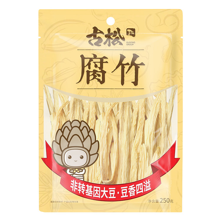 古松豆制品干货优质腐竹250g/袋