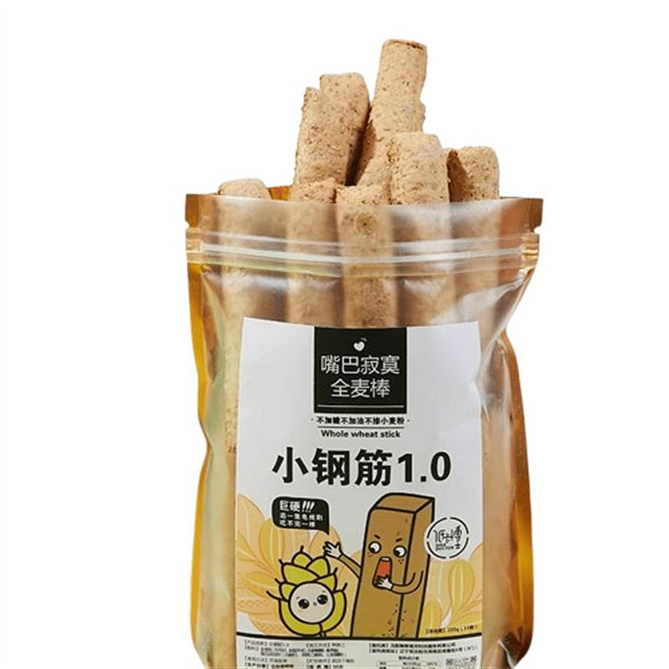 低卡博士 小钢筋全麦棒15根代餐饼干磨牙棒