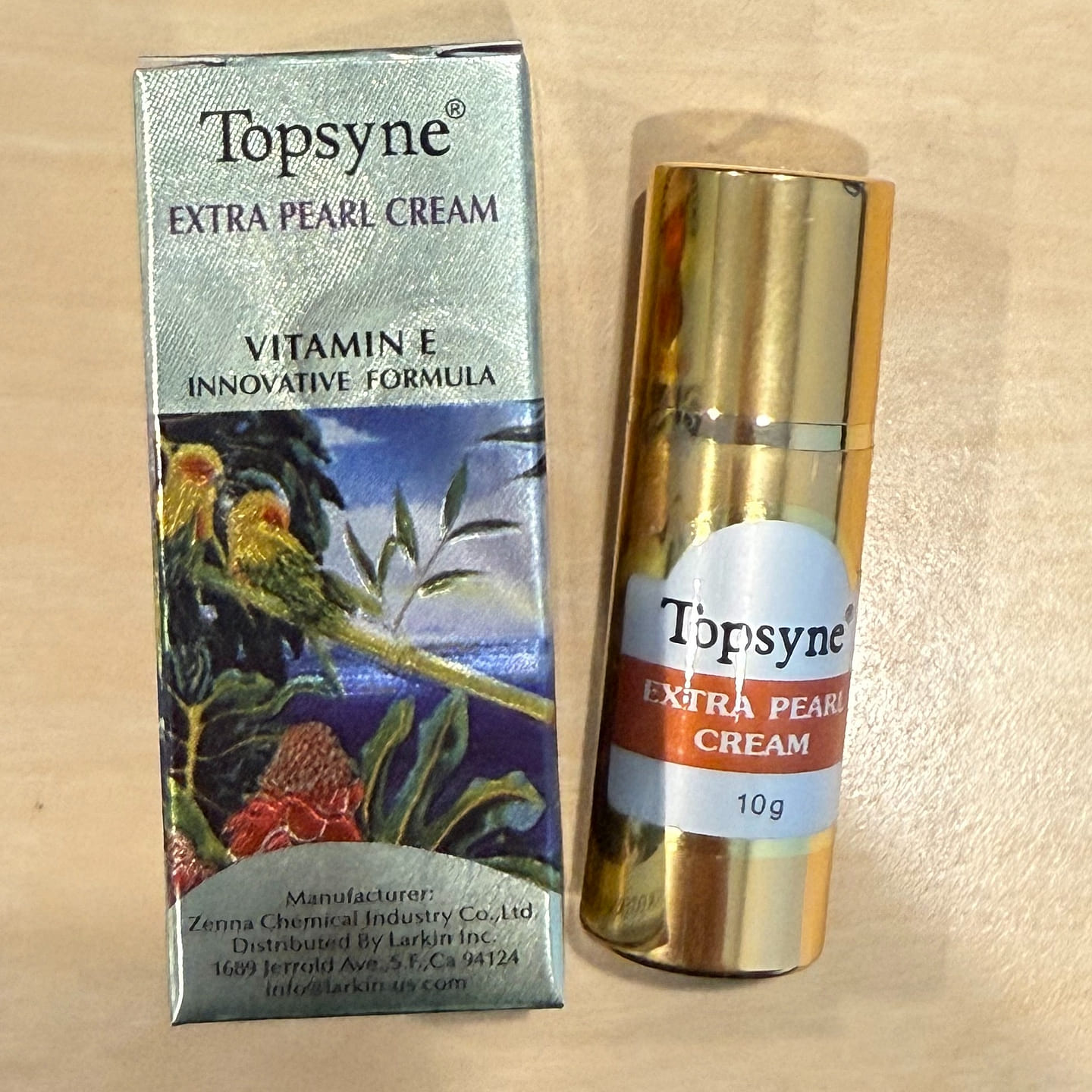 Topsyne Extra Pearl Cream with Vitamin E 10 g