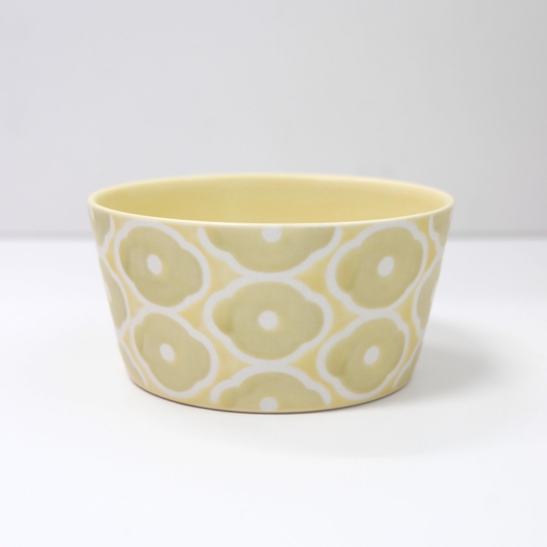 Tobe ware Pink/Yellow Series - Yellow Salad Bowl 1 cái