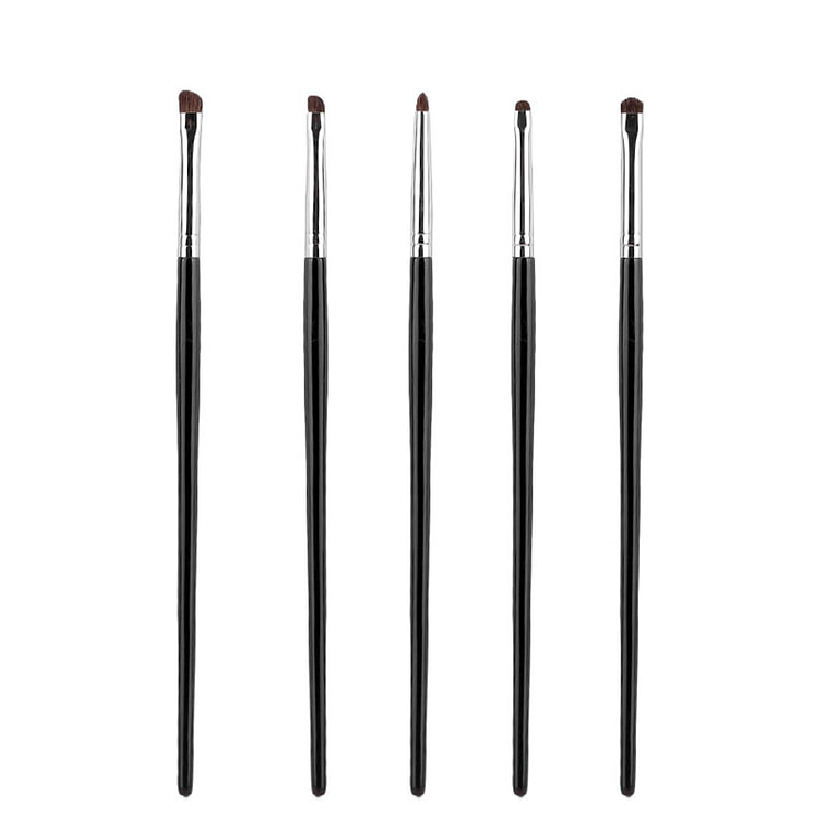 NOVAGLOW Dual-Ended Concealer Brush Set 5pcs 1 pack