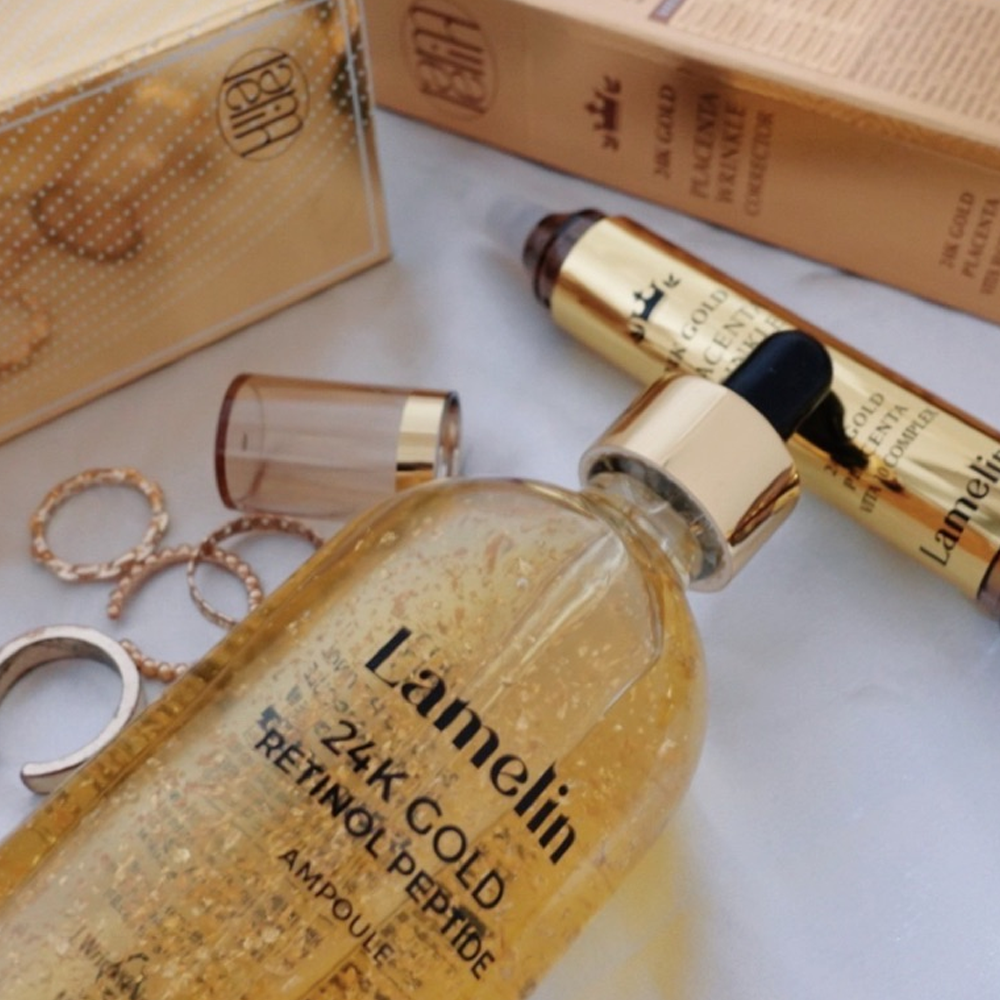 Get Korea Direct - LAMELIN 24K Gold Retinol Peptide Ampoule 105ml