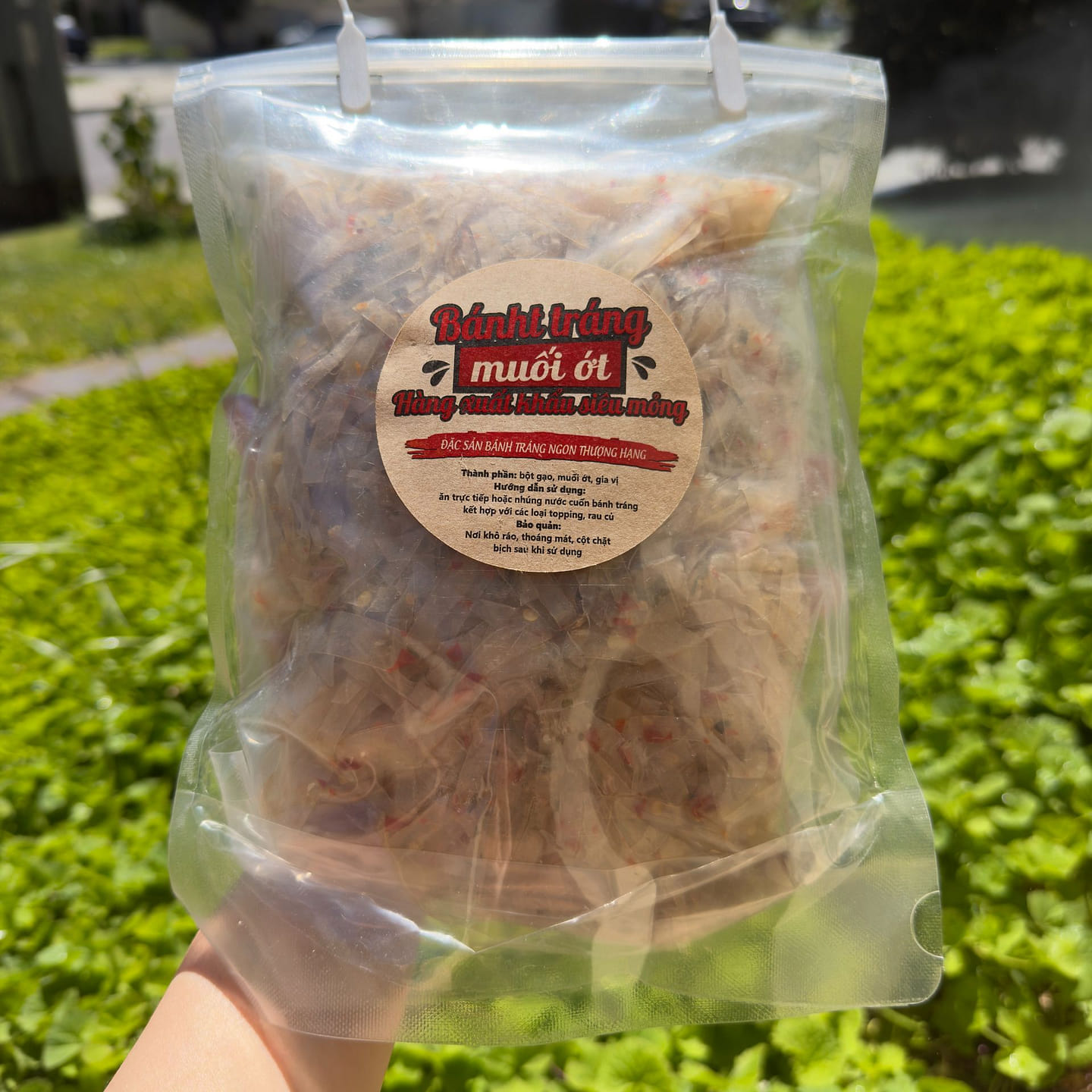 Bánh Tráng Muối Ớt 500g/set 1 gói