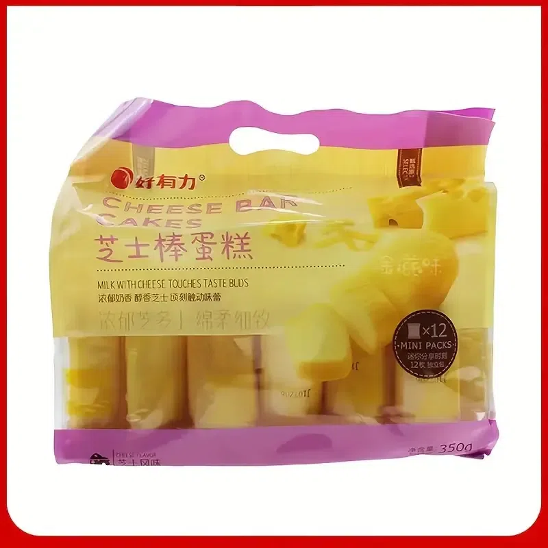 Hao you li Cheese cake (cheese flavor) 350g * 4 bags, 12 pieces/bag 1860 g