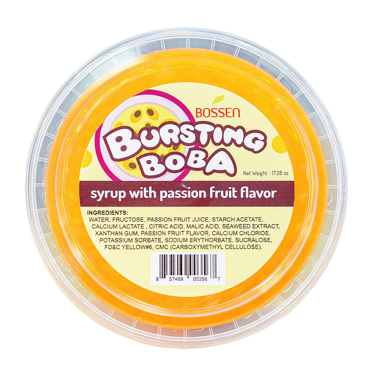 Passion Fruit Bursting Boba Mini