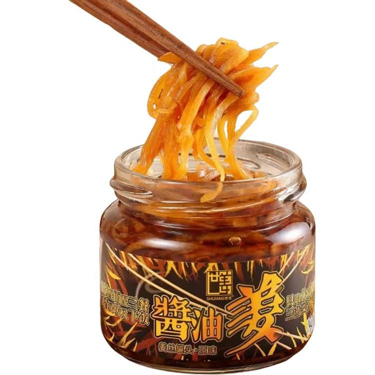 Pickled ginger strips soy sauce ginger 140g * bott 140 g