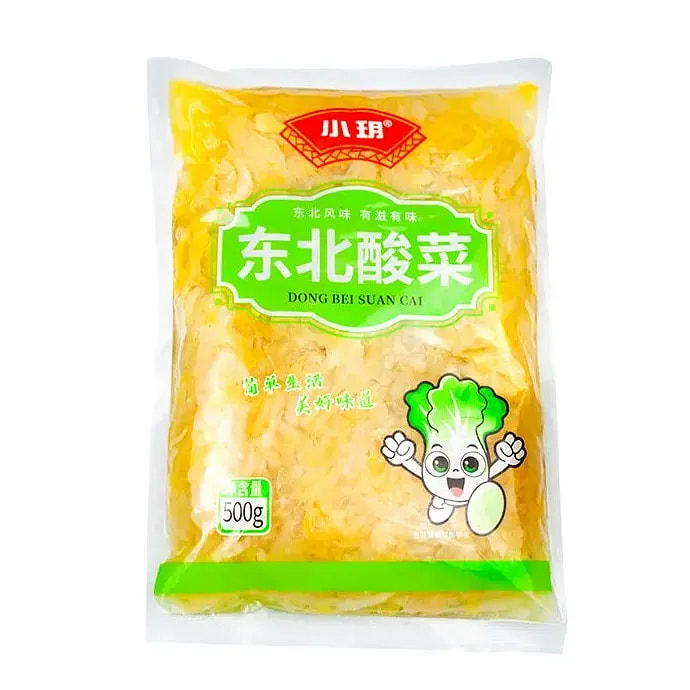 东北酸菜丝黄芯酸白菜饺子馅农家自制500g