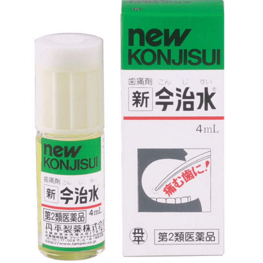 KONJISUI water swollen and soreness gums liquid analgesics for tooth 4ml 1 each
