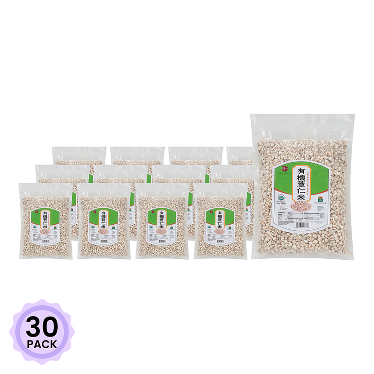 Grain Harvest Organic Pearl Barley 400 g*30 pack