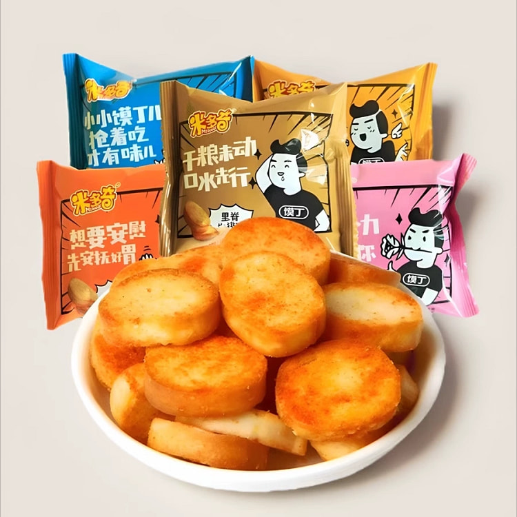 烤馍丁馍片馒头片饼干小吃零食早餐代餐食品 20包约500g