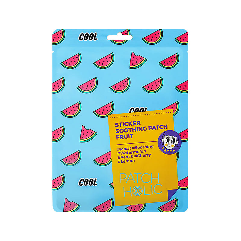 Patch Holic Sticker Soothing Patch Fruit 5pcs 1 each