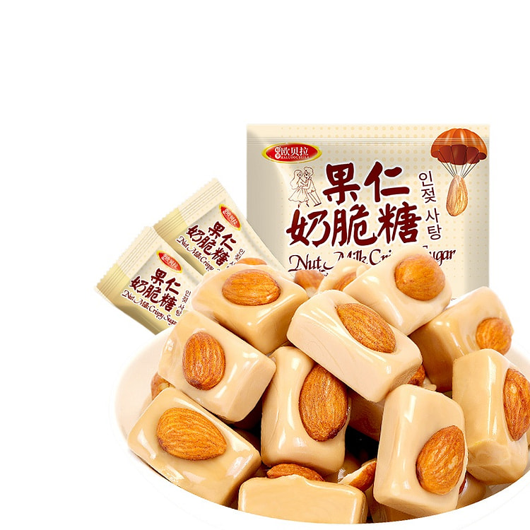 比比赞果仁巴旦木奶糖250g*1袋