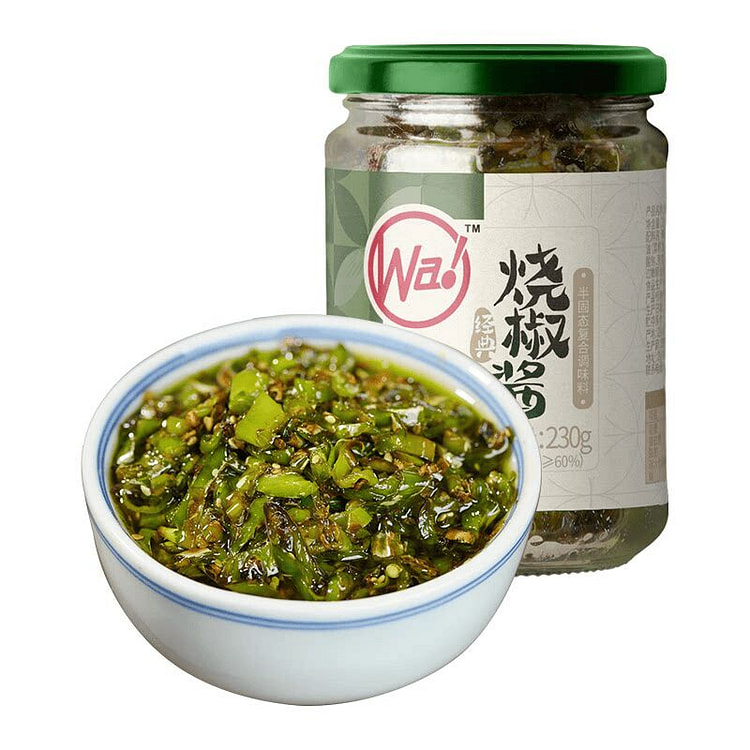 Chuanwazi Charred Chili Sauce 230g Rice Topper 230 g