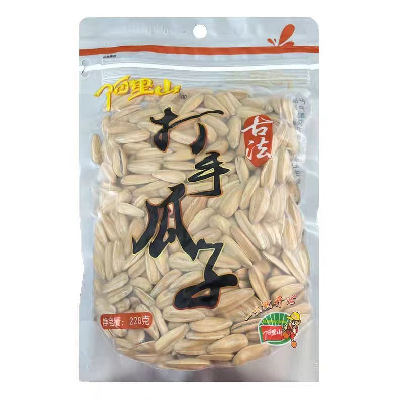 【阿里山】古法打手瓜子 古法多味袋装炒货咸味手剥大颗粒瓜子 228g*1袋 228 克