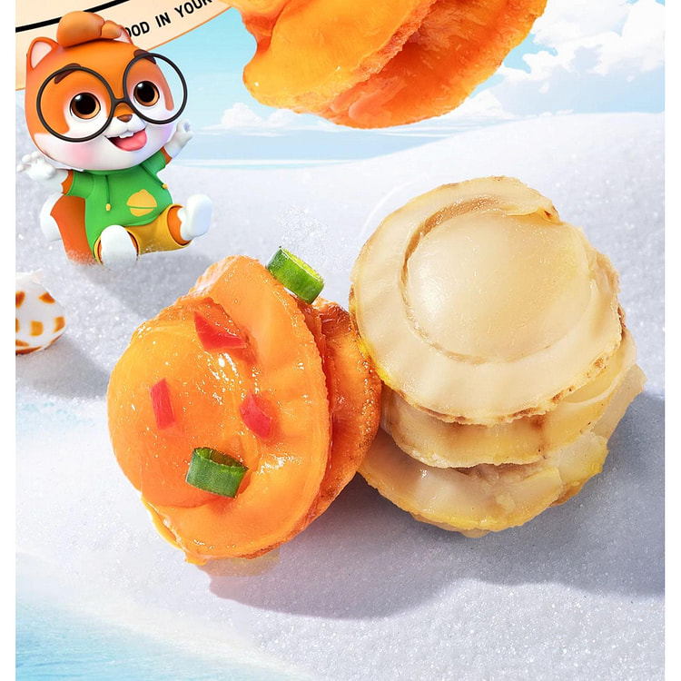 三只松鼠香烤扇贝100g*1袋 100 克