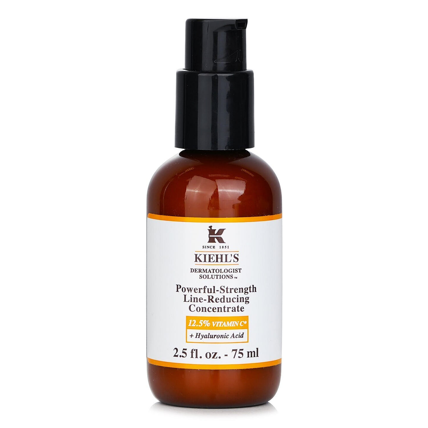 Kiehl’s Dermatologist Solutions Powerful-Strength Line-Reducing Concentrate (With 12.5% Vitamin C + Hyaluronic Acid) 75ml/2.5oz 75 ml