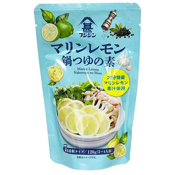 Fujijin Shoyu Marine Lemon Hot Pot Soup Base 120g 1 pack
