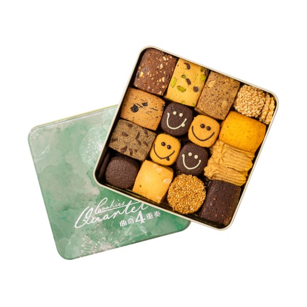 Get Cookies Quartet-12 Flavours Tasting Mix Cookies Delivered