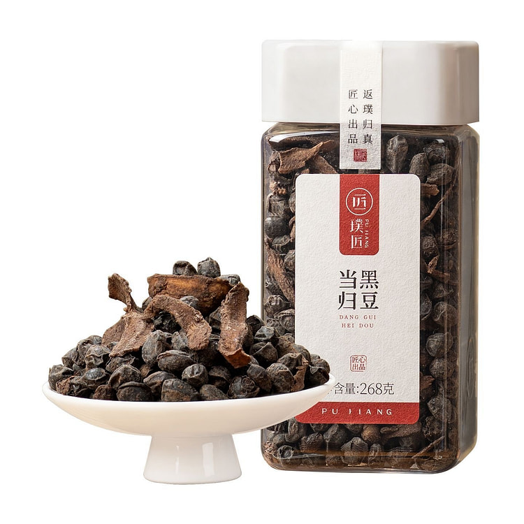 璞匠 当归黑豆蒸苹果泡水健康女性食品268g*1罐 268 克