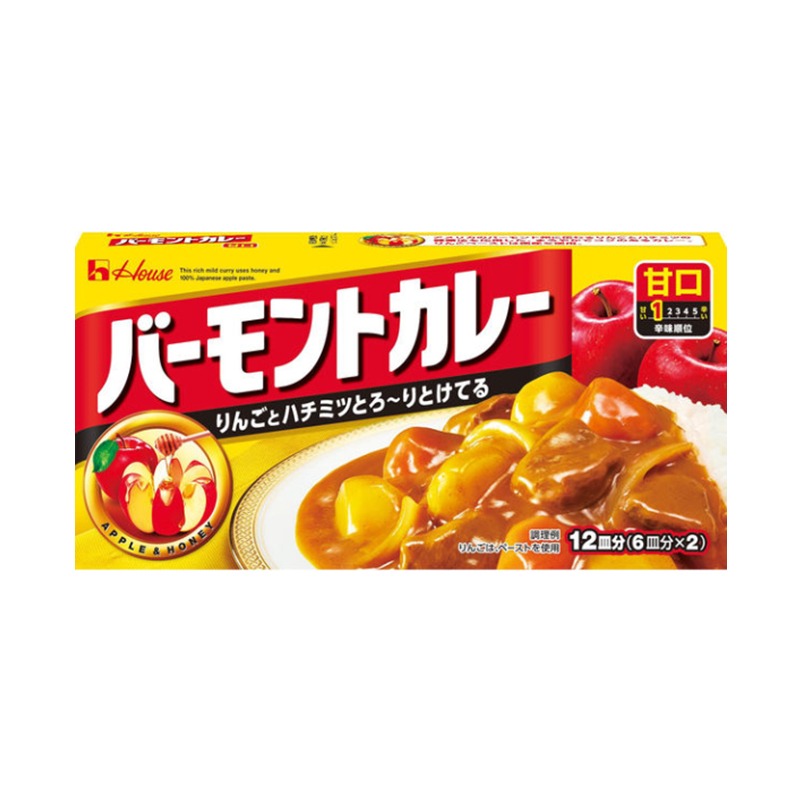 ハムモンドカレー ハウス食品 バーモントカレー 230g - Weee!