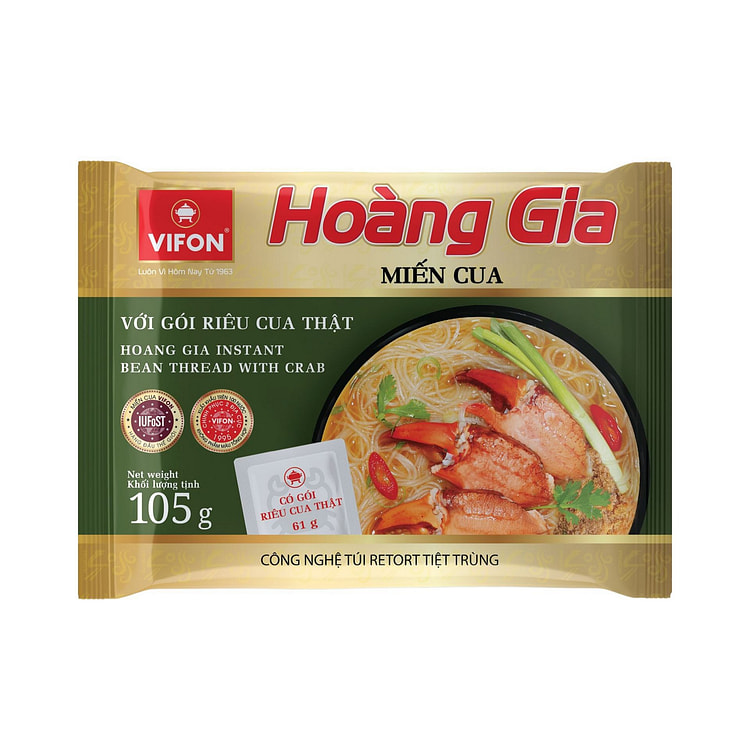 VIFON 皇家蟹味粉丝 18包 3.7 盎司