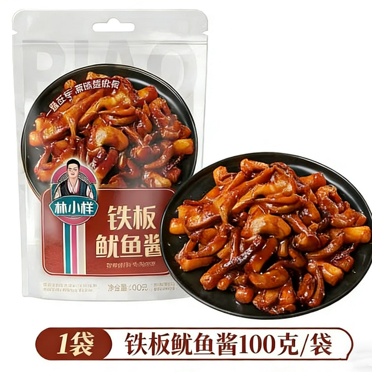 朴小样铁板鱿鱼酱铁板豆腐朝鲜族香辣酱 100 克