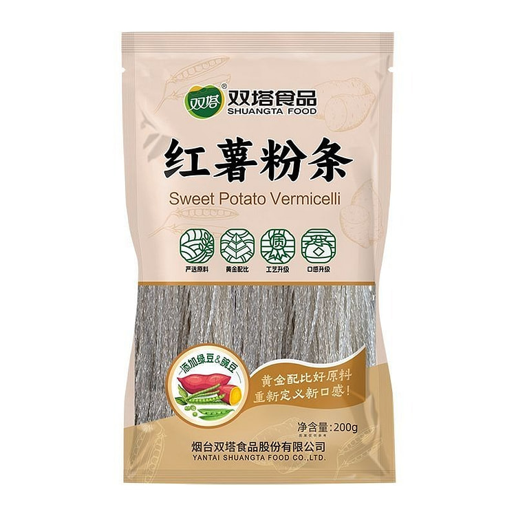 双塔红薯粉条绿豆豌豆粉纯正手工200g*1