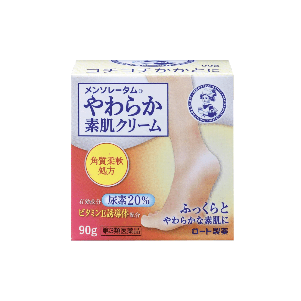 MENTHOLATUM Urea Softening Keratin Foot Cream 1 ส่วน