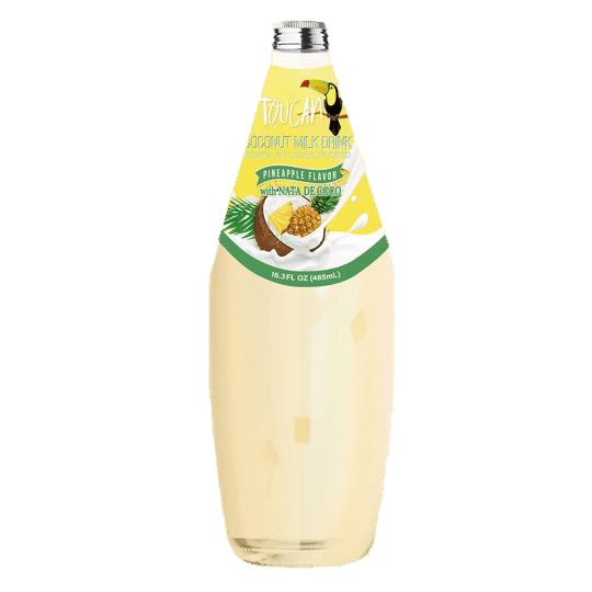 Toucan Coconut Milk with Nata de Coco Pineapple 16.3 oz – Case – 12 Units 1 each