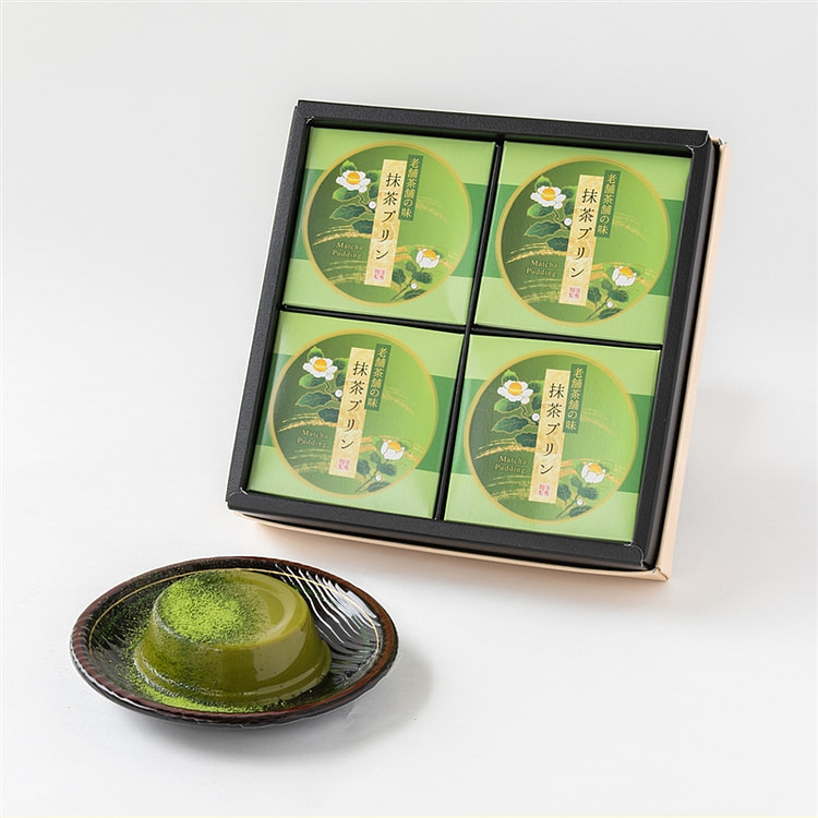 福寿园 抹茶布丁 4个装